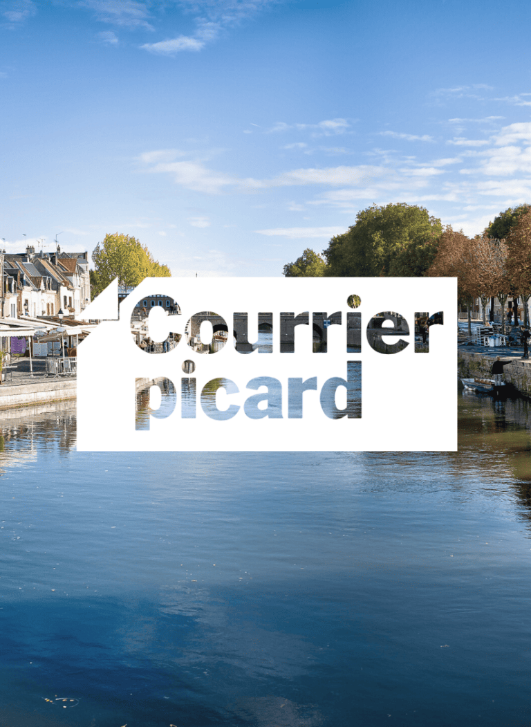 logo courrier picard, picardie